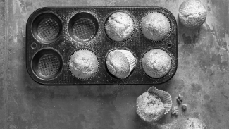 Mandel-Apfel-Muffins